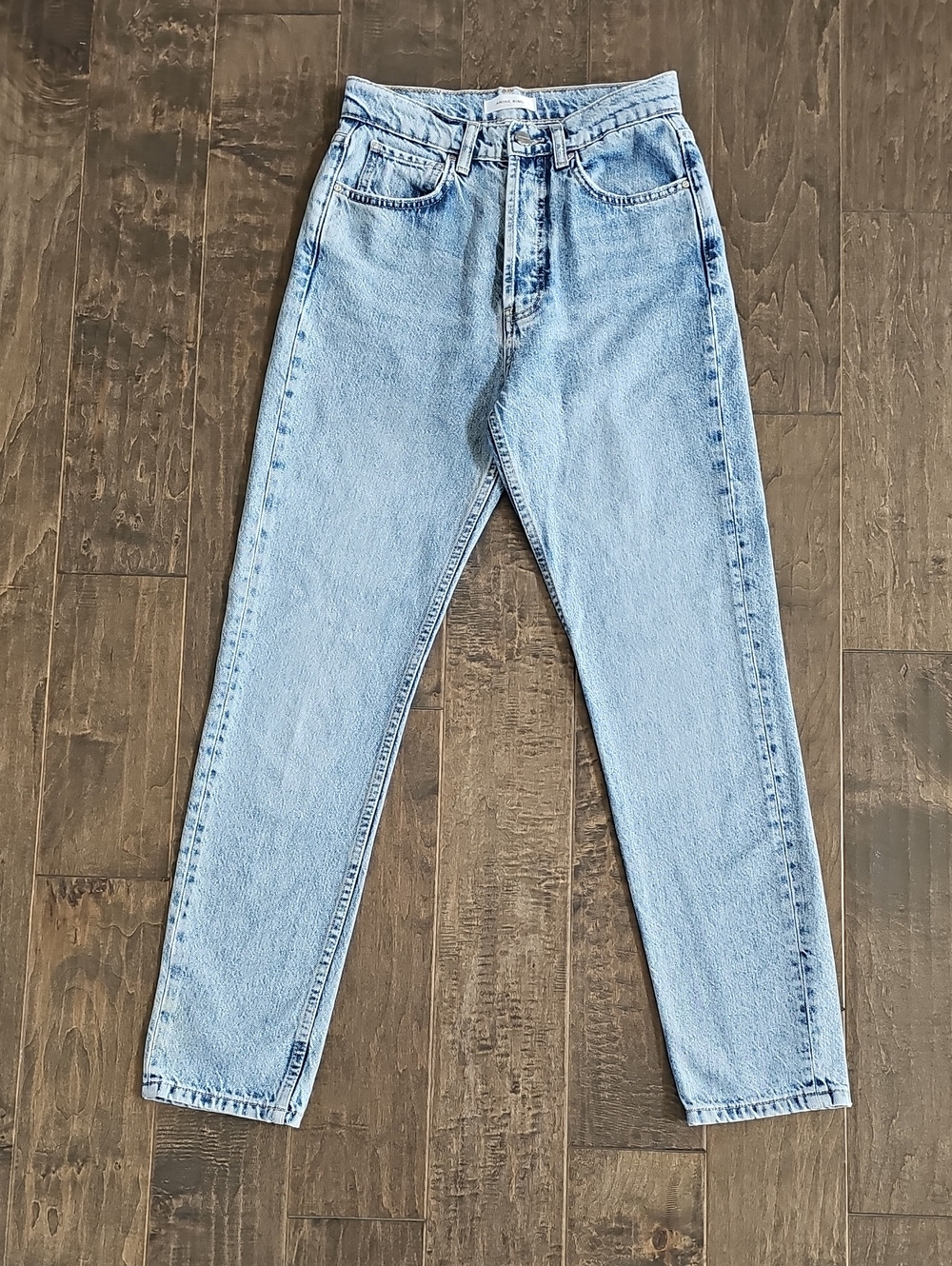 ANINE BING Button Fly Light Wash High-Rise Women’s Jeans Sz 26